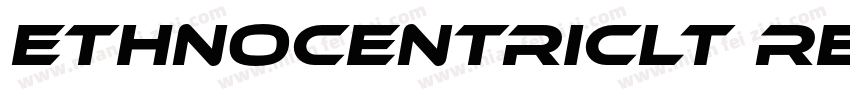 EthnocentricLt Regular字体转换